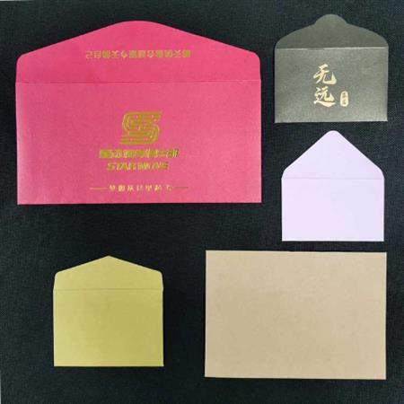 Factory Wholesale Invitation Western Style Envelope Exquisite Stamping Envelope Color Pearlescent Small Paper Bag