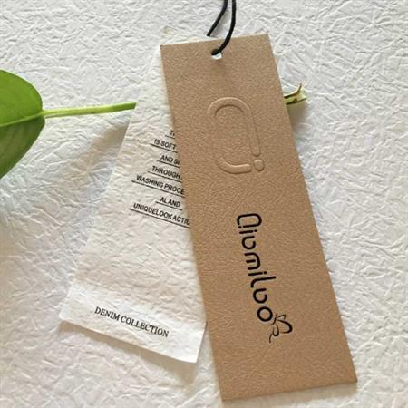 Wholesale Fashion Custom Logo Eco-Friendly Kraft Paper Printed Hang Tag